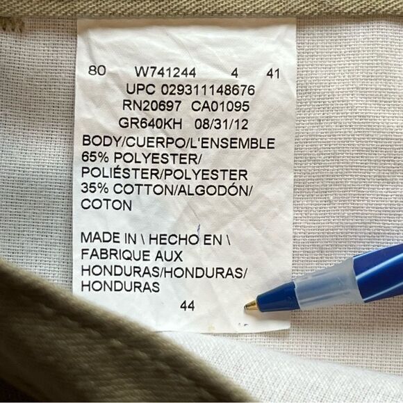 Men's Genuine Dickies Uniform Work Shorts Khaki Size 44 - Picture 4 of 8